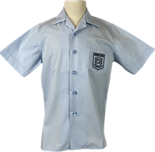 Load image into Gallery viewer, Boys Summer Shirt with Embroidered Logo