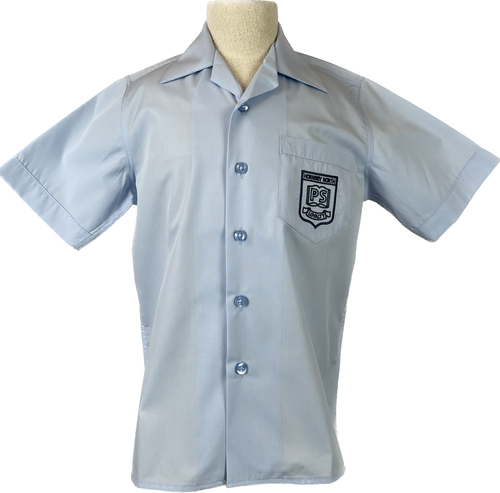 Boys Summer Shirt with Embroidered Logo