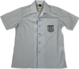 Boys Summer Shirt with Embroidered Logo