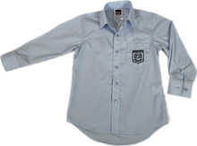 Load image into Gallery viewer, Boys Winter Shirt with Embroidered Logo