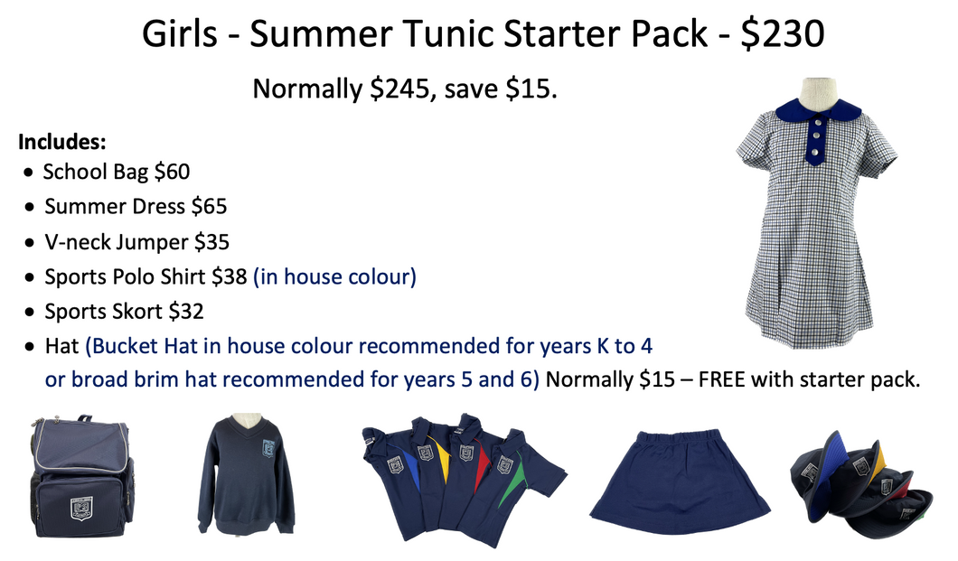 Girls - Summer Tunic Starter Pack